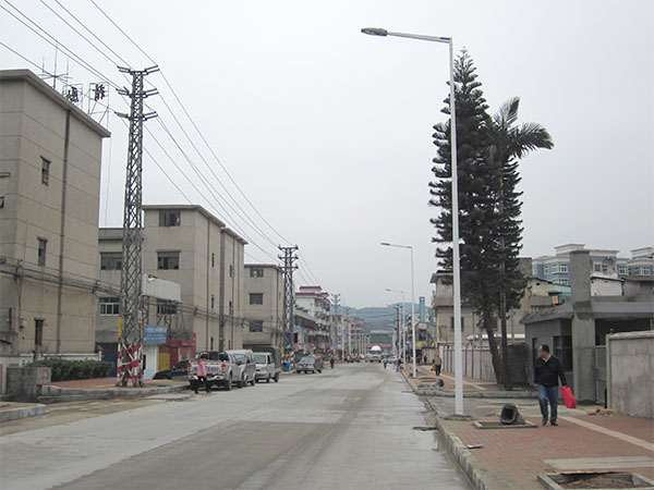 鳳崗led路燈工程案例